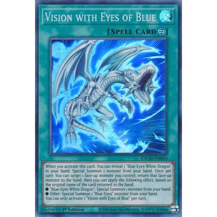 Image for Vision with Eyes of Blue (BACH-EN050) (BACH) - YuGiOh