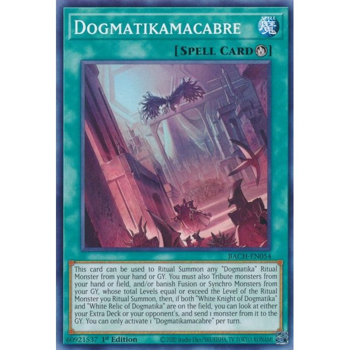 Image for Dogmatikamacabre (BACH-EN054) (BACH) - YuGiOh