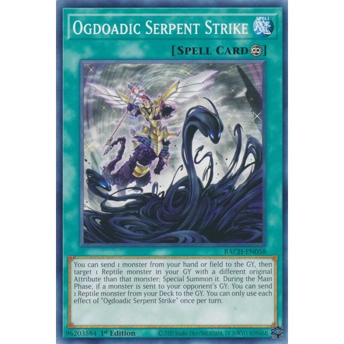 Image for Ogdoadic Serpent Strike (BACH-EN058) (BACH) - YuGiOh