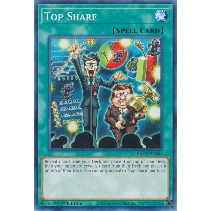 Image for Top Share (BACH-EN064) (BACH) - YuGiOh
