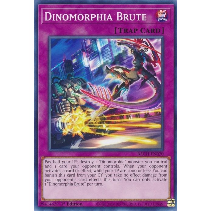 Image for Dinomorphia Brute (BACH-EN070) (BACH) - YuGiOh