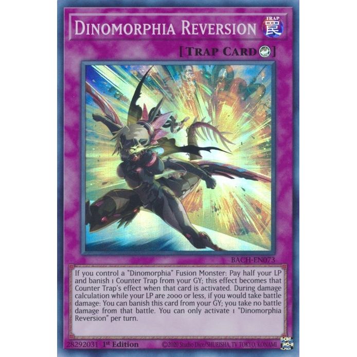 Image for Dinomorphia Reversion (BACH-EN073) (BACH) - YuGiOh
