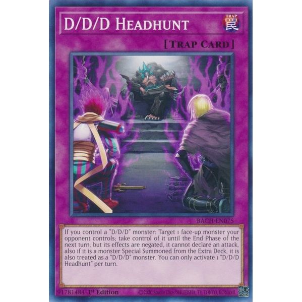 Image for D/D/D Headhunt (BACH-EN075) (BACH) - YuGiOh