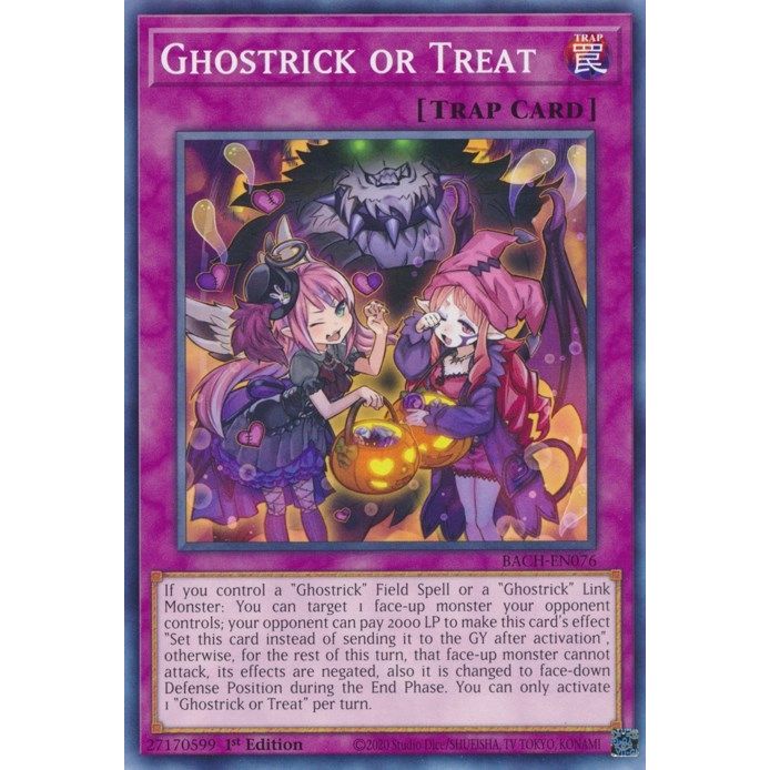 Image for Ghostrick or Treat (BACH-EN076) (BACH) - YuGiOh