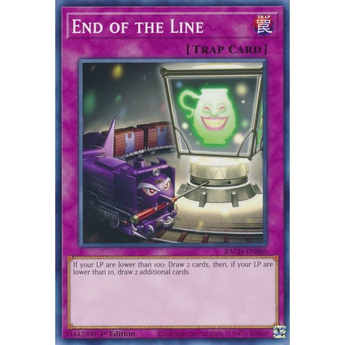 Image for End of the Line (BACH-EN080) (BACH) - YuGiOh