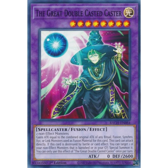 Image for The Great Double Casted Caster (BACH-EN084) (BACH) - YuGiOh