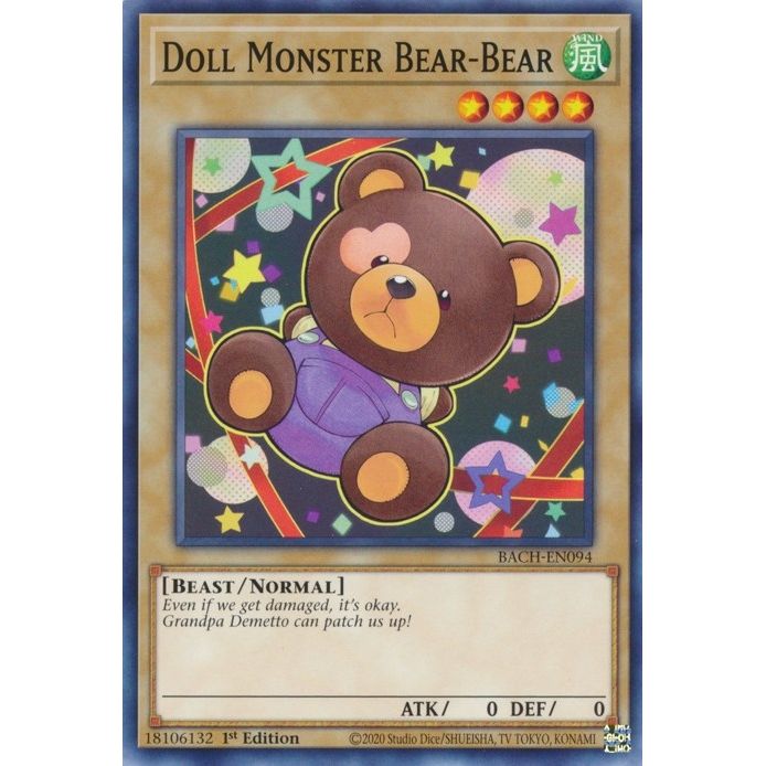 Image for Doll Monster Bear-Bear (BACH-EN094) (BACH) - YuGiOh