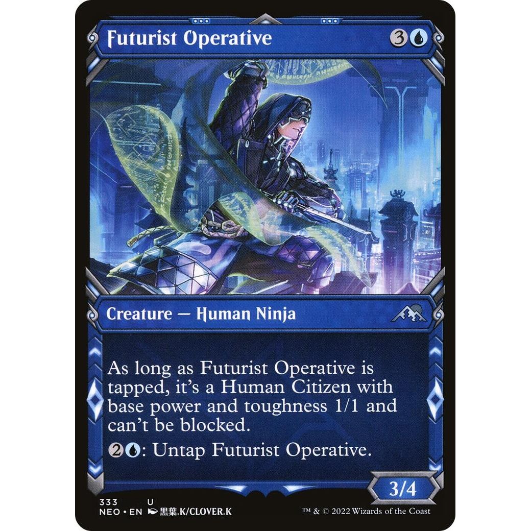 Image for Futurist Operative (Showcase) (333) (NEO) - Magic: The Gathering