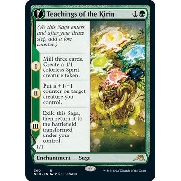 Image for Teachings of the Kirin (Showcase) (360) (NEO) - Magic: The Gathering