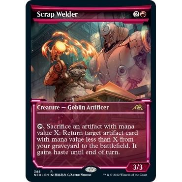 Image for Scrap Welder (Showcase) (388) (NEO) - Magic: The Gathering
