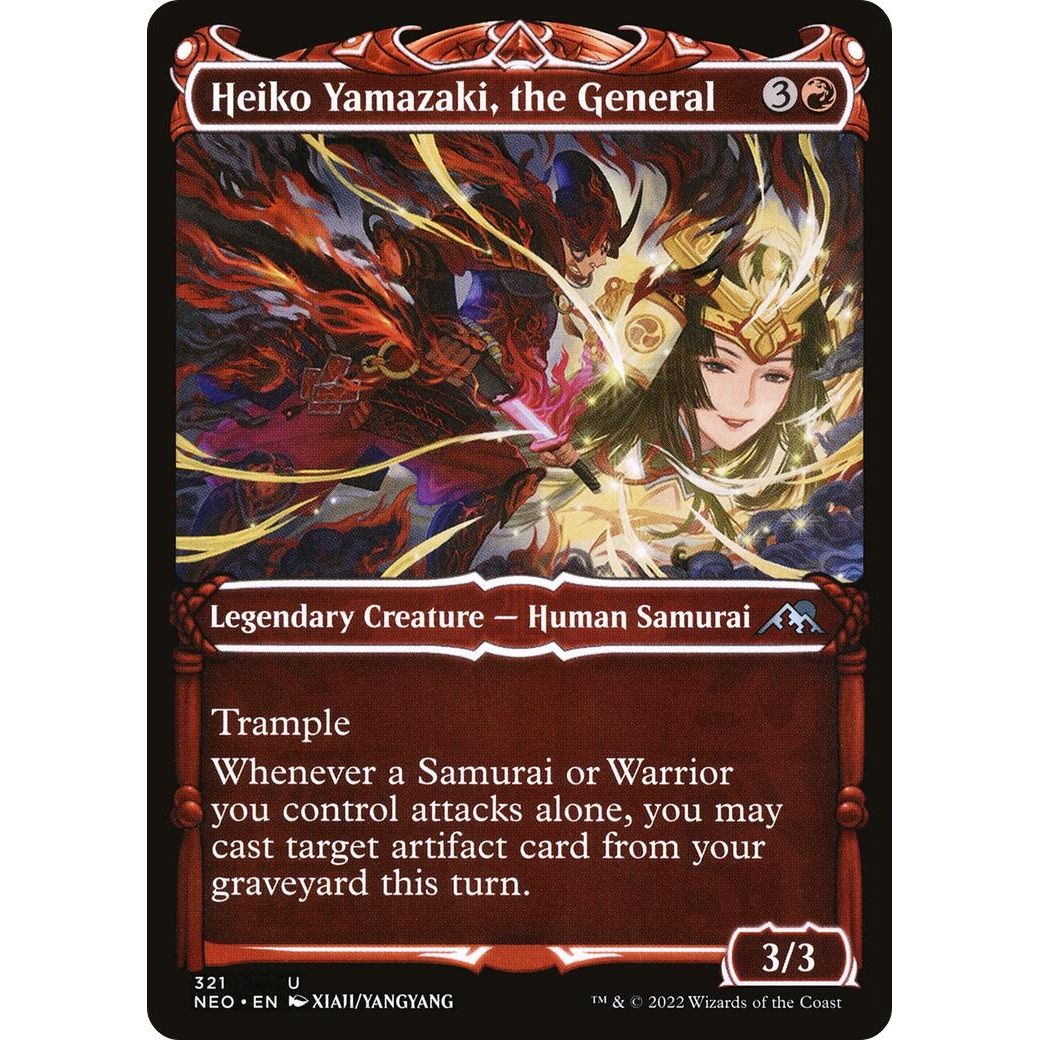 Image for Heiko Yamazaki, the General (Showcase) (321) (NEO) - Magic: The Gathering