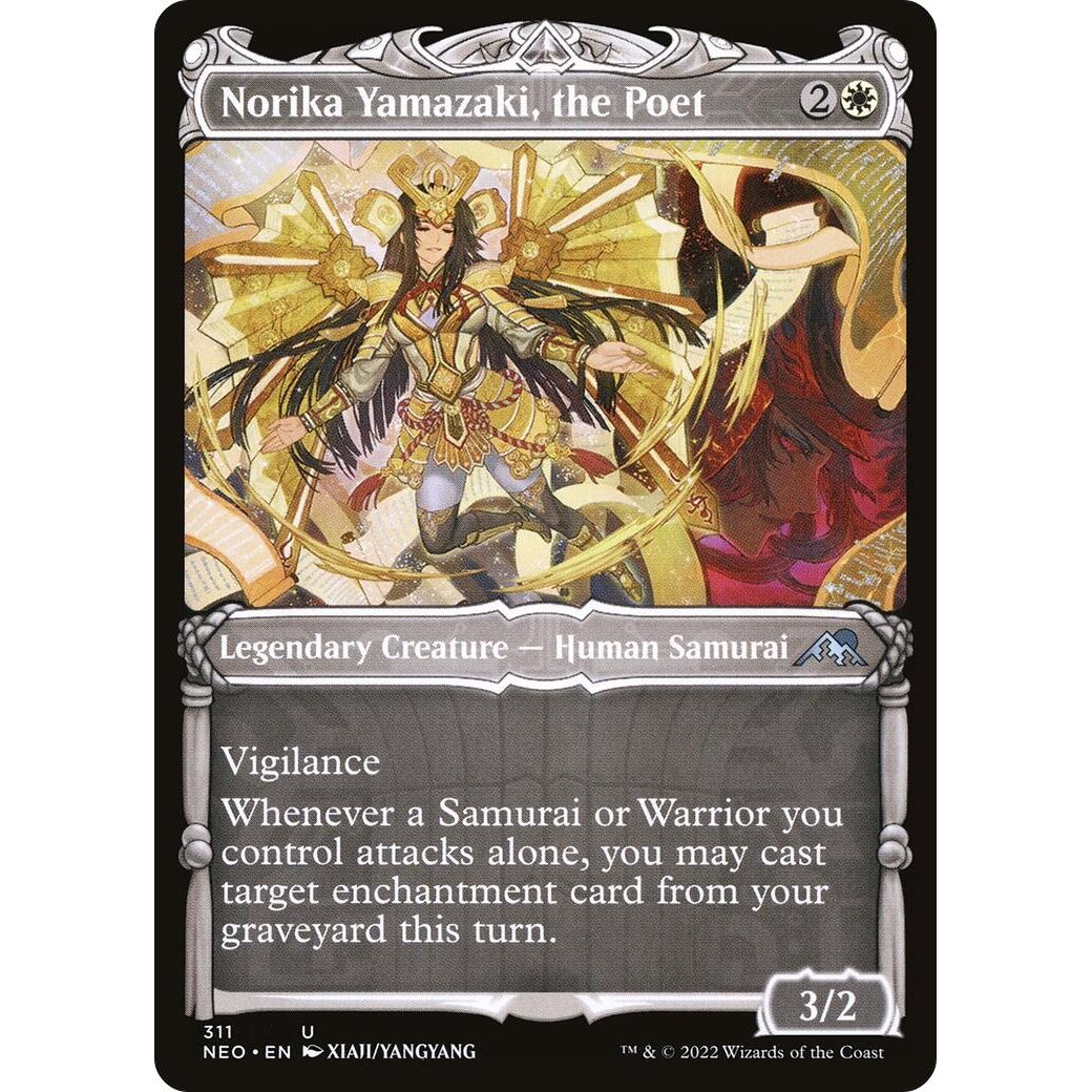Image for Norika Yamazaki, the Poet (Showcase) (311) (NEO) - Magic: The Gathering