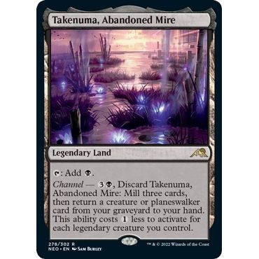 Image for Takenuma, Abandoned Mire (278) (NEO) - Magic: The Gathering