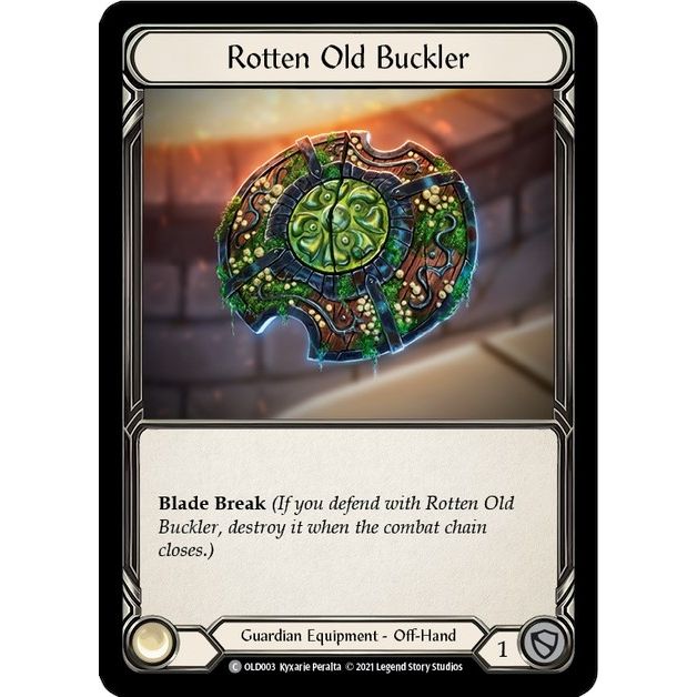Image for Rotten Old Buckler (OLD003) (OLD) - Flesh and Blood TCG