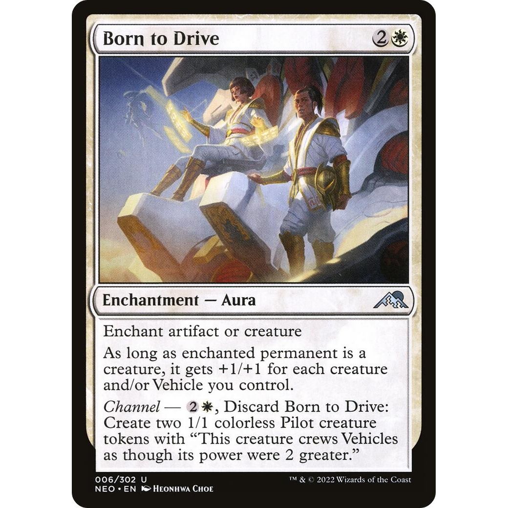 Image for Born to Drive (6) (NEO) - Magic: The Gathering