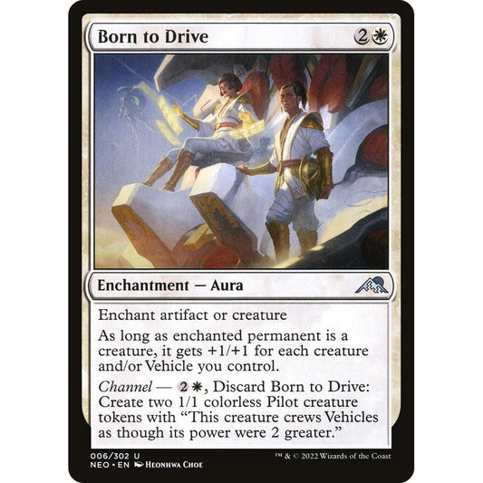 Image for Born to Drive (6) (NEO) - Magic: The Gathering
