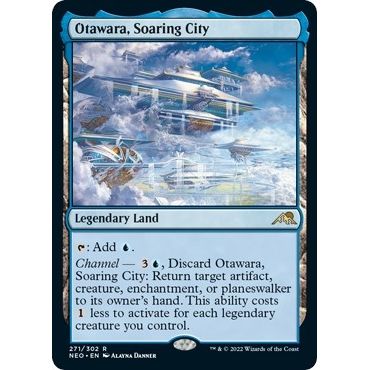 Image for Otawara, Soaring City (271) (NEO) - Magic: The Gathering