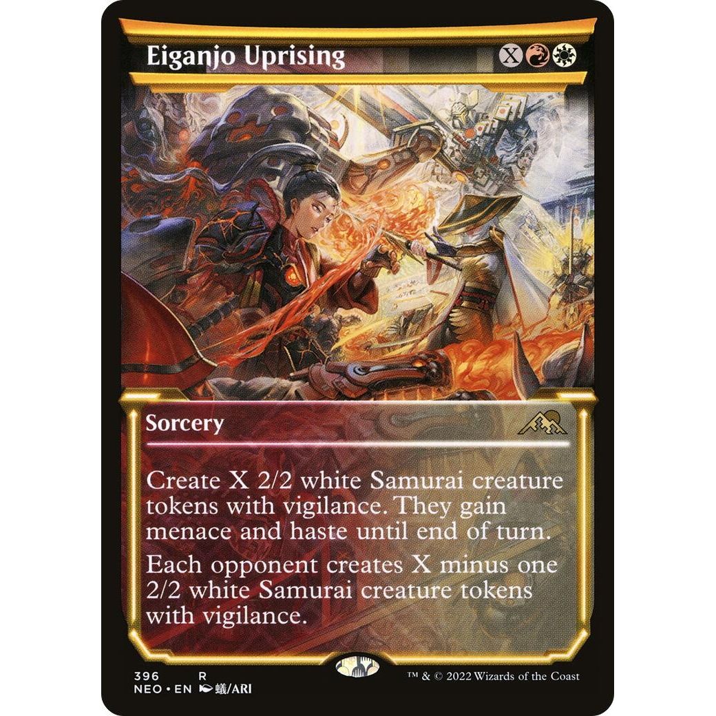 Image for Eiganjo Uprising (Showcase) (396) (NEO) - Magic: The Gathering