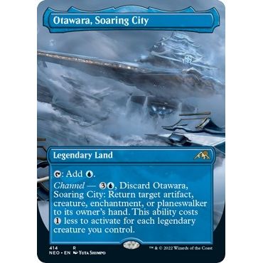 Image for Otawara, Soaring City (Borderless) (414) (NEO) - Magic: The Gathering