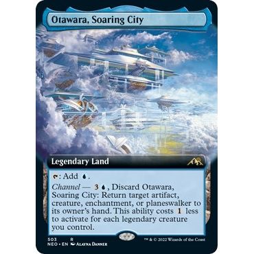 Image for Otawara, Soaring City (Extended Art) (503) (NEO) - Magic: The Gathering