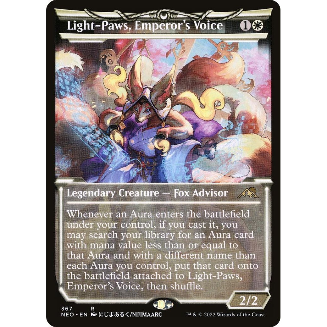 Image for Light-Paws, Emperor's Voice (Showcase) (367) (NEO) - Magic: The Gathering