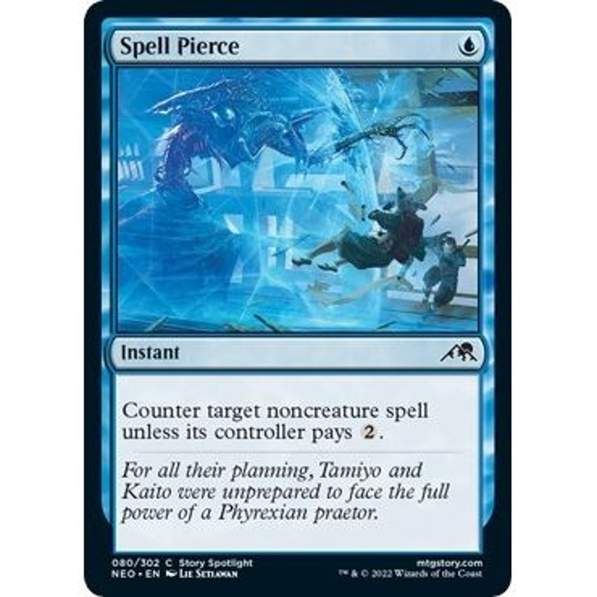 Image for Spell Pierce (80) (NEO) - Magic: The Gathering