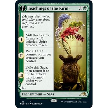 Image for Teachings of the Kirin (Extended Art) (482) (NEO) - Magic: The Gathering
