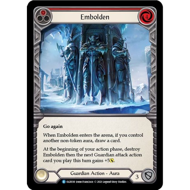 Image for Embolden (Red) (OLD030) (OLD) - Flesh and Blood TCG