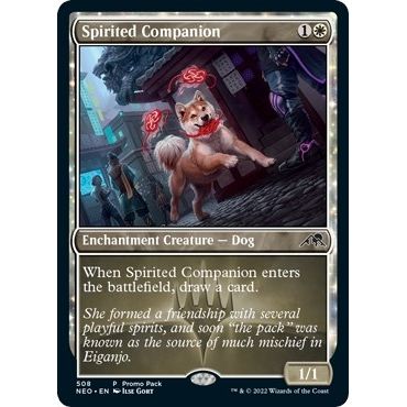 Image for Spirited Companion (508) (PPNEO) - Magic: The Gathering