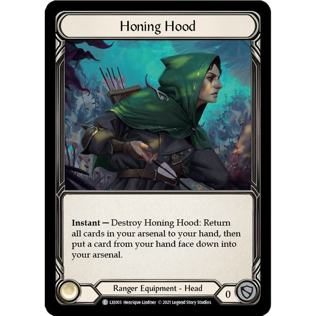 Image for Honing Hood (LXI003) (LXI) - Flesh and Blood TCG