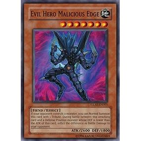 Image for Evil Hero Malicious Edge (GLAS-EN003) (GLAS) - YuGiOh