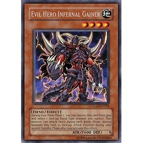 Image for Evil Hero Infernal Gainer (GLAS-EN004) (GLAS) - YuGiOh