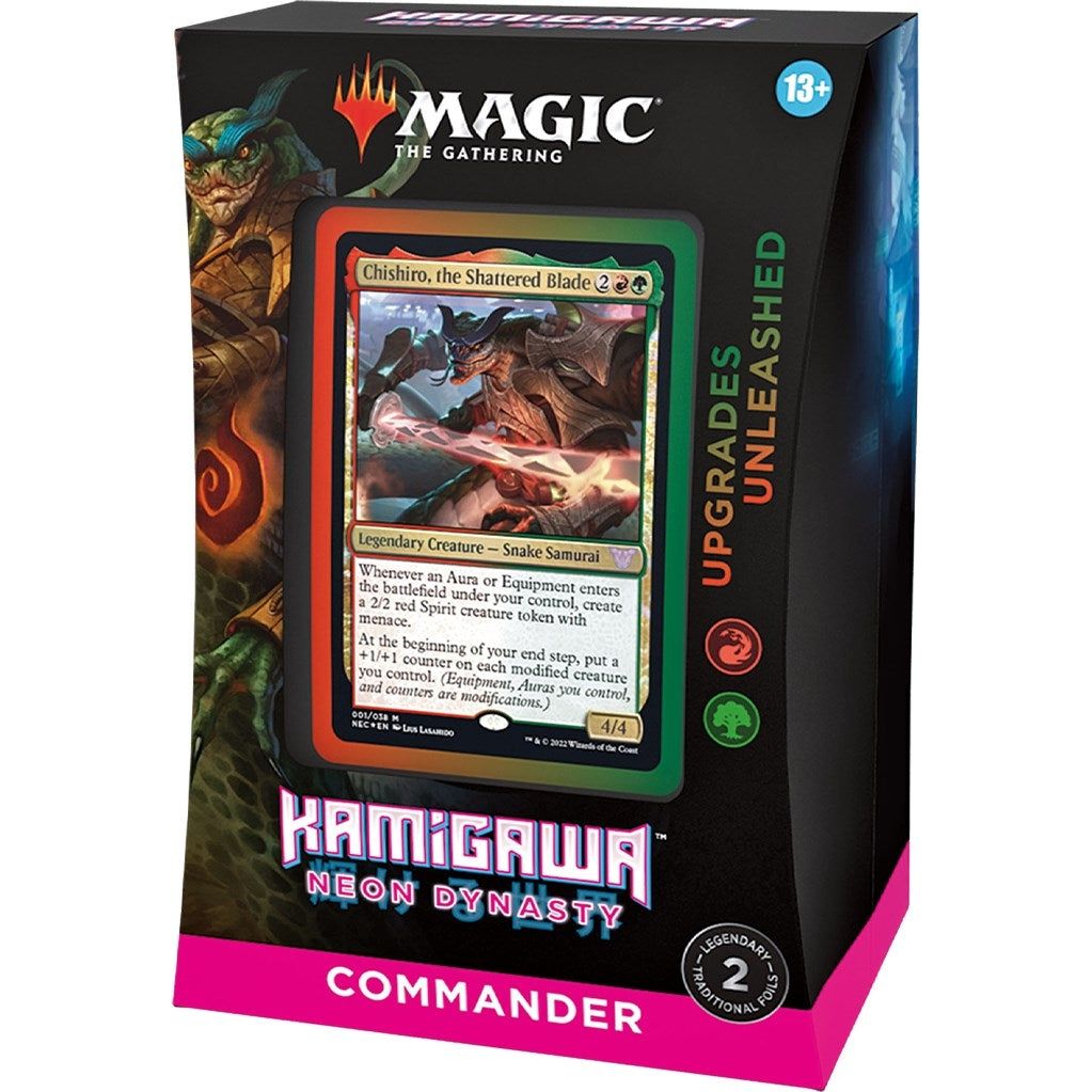 Image for Kamigawa: Neon Dynasty Commander Deck - Upgrades Unleashed - Magic: The Gathering