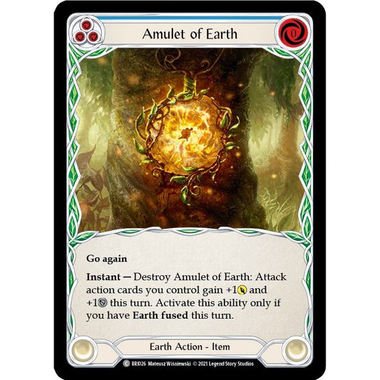 Image for Amulet of Earth (BRI026) (BRI) - Flesh and Blood TCG