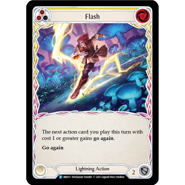 Image for Flash (Yellow) (BRI031) (BRI) - Flesh and Blood TCG