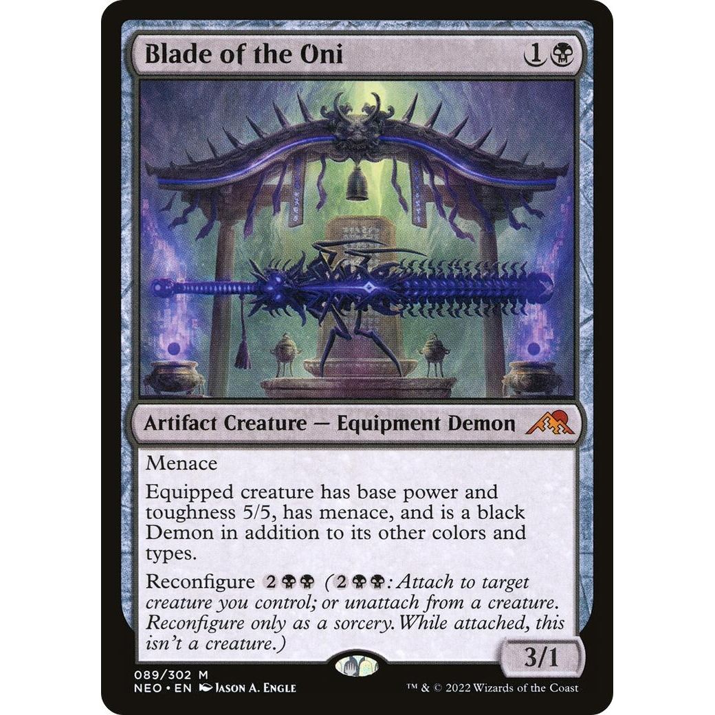 Image for Blade of the Oni (89) (NEO) - Magic: The Gathering