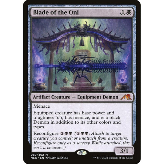 Image for Blade of the Oni (89) (NEO) - Magic: The Gathering