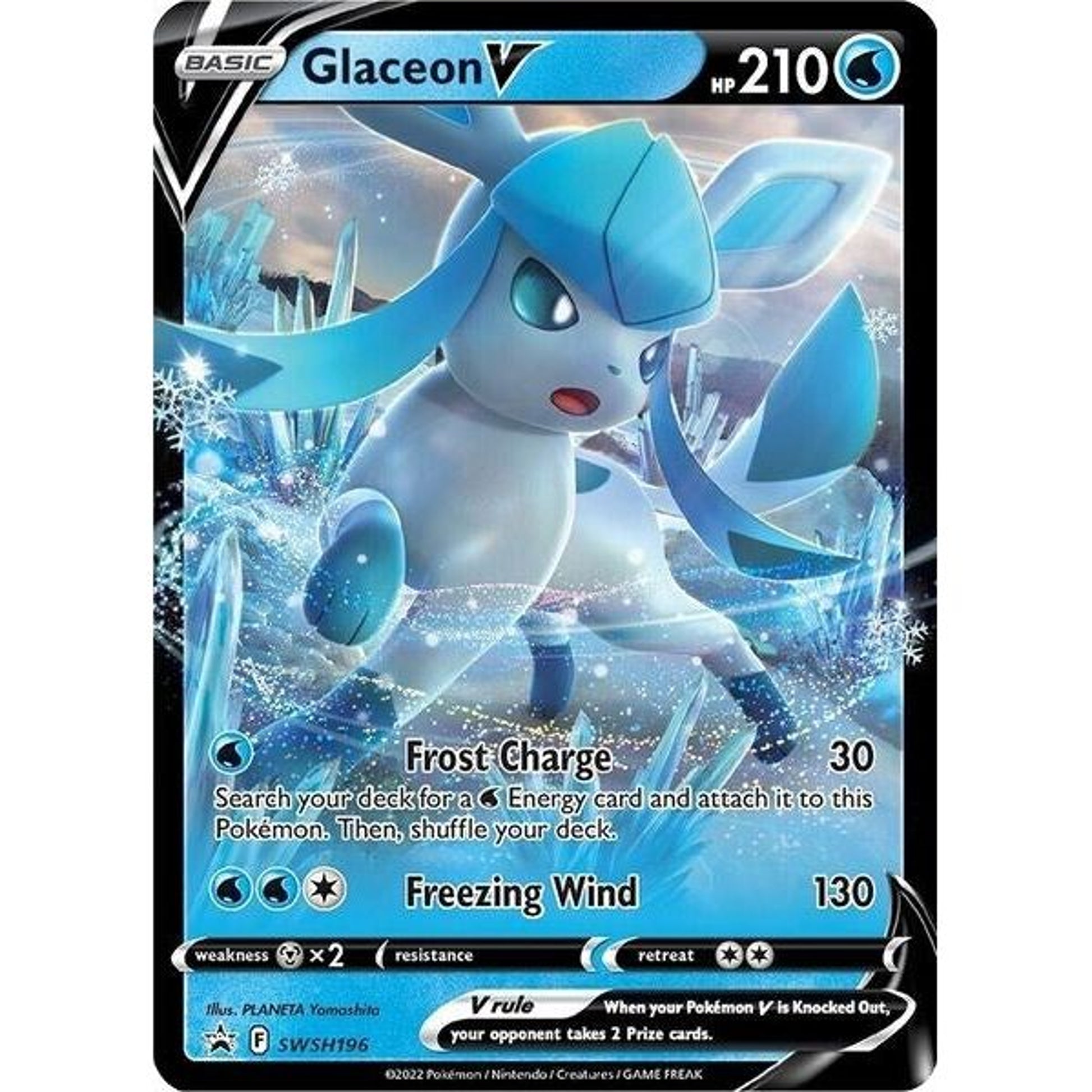 Image for Glaceon V - SWSH196 (SWSH196) (SWSD) - Pokemon