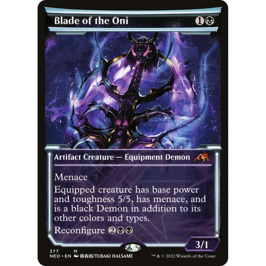 Image for Blade of the Oni (Showcase) (377) (NEO) - Magic: The Gathering