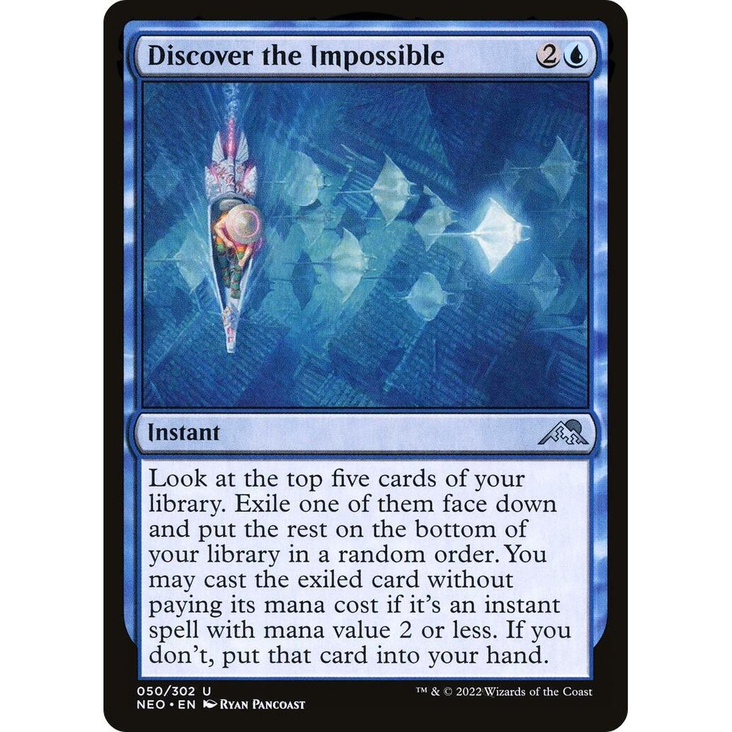 Image for Discover the Impossible (50) (NEO) - Magic: The Gathering