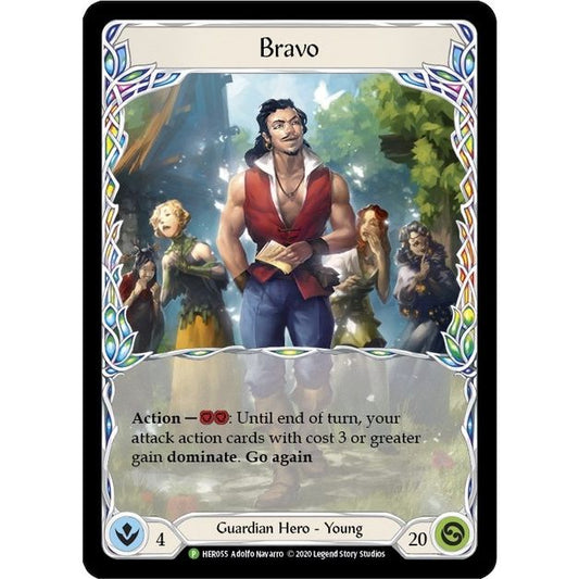 Image for Bravo - HER055 (HER055) (PR) - Flesh and Blood TCG