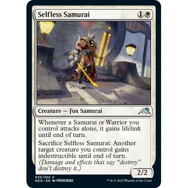 Image for Selfless Samurai (35) (NEO) - Magic: The Gathering