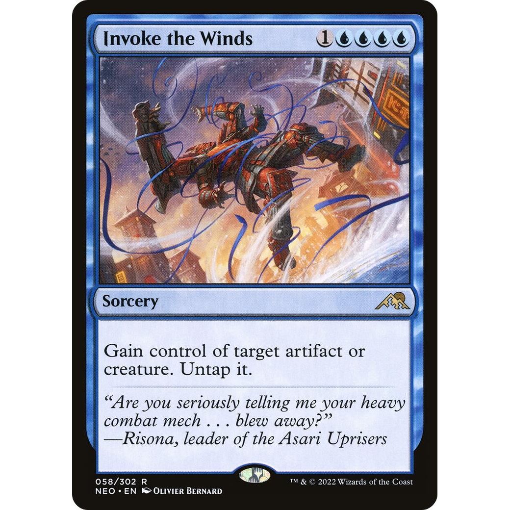 Image for Invoke the Winds (58) (NEO) - Magic: The Gathering