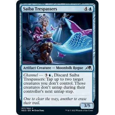Image for Saiba Trespassers (77) (NEO) - Magic: The Gathering