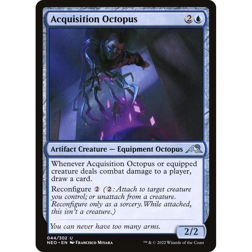 Image for Acquisition Octopus (44) (NEO) - Magic: The Gathering
