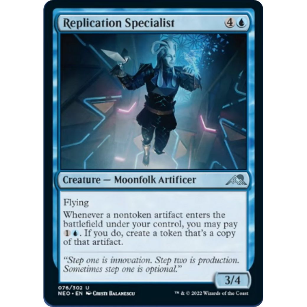 Image for Replication Specialist (76) (NEO) - Magic: The Gathering