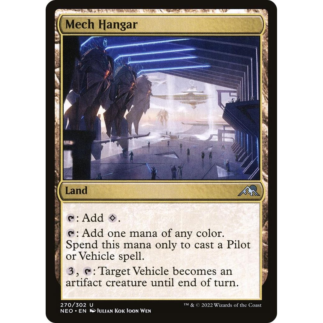 Image for Mech Hangar (270) (NEO) - Magic: The Gathering