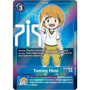 Image for Tommy Himi (Box Topper) (BT7-086 R) (BT07) - Digimon Card Game