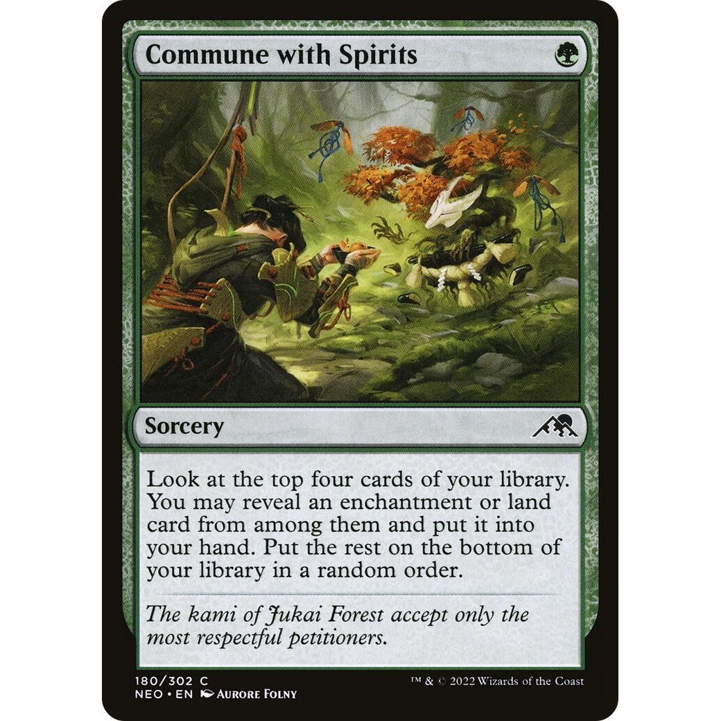 Image for Commune with Spirits (180) (NEO) - Magic: The Gathering