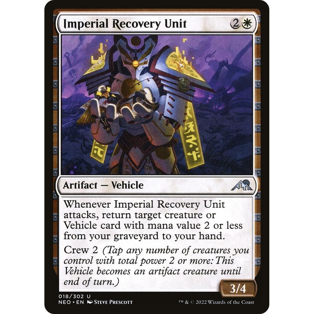 Image for Imperial Recovery Unit (18) (NEO) - Magic: The Gathering